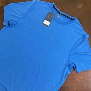 VRST Men's Essential blue tide Tee Large tshirt sports gym athleisure minimalist